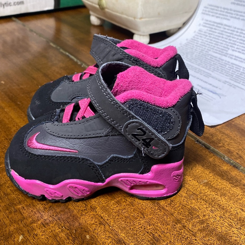 Pink Nike 24 kids shoes